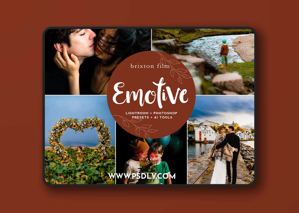 Brixton Film Emotive Lightroom Presets & AI Tools – Desktop & Mobile