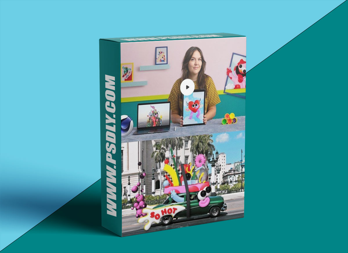 Domestika - Playful Creature Design in Cinema 4D