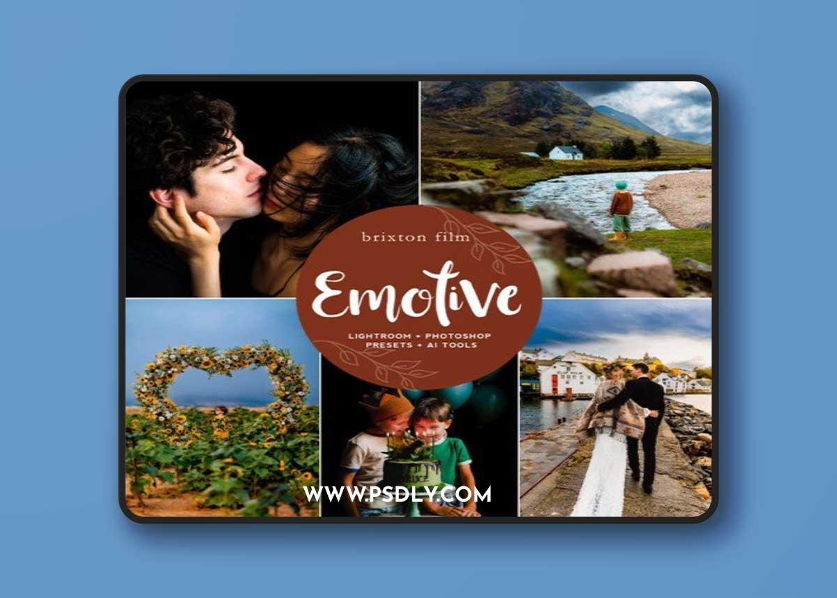 Emotive Lightroom Presets & AI Tools – Desktop & Mobile