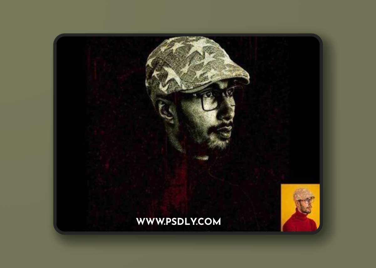 Grunge Grain Effect Photoshop Action