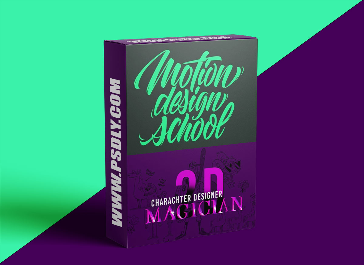 Motion Design School – 2D Character Design Magician