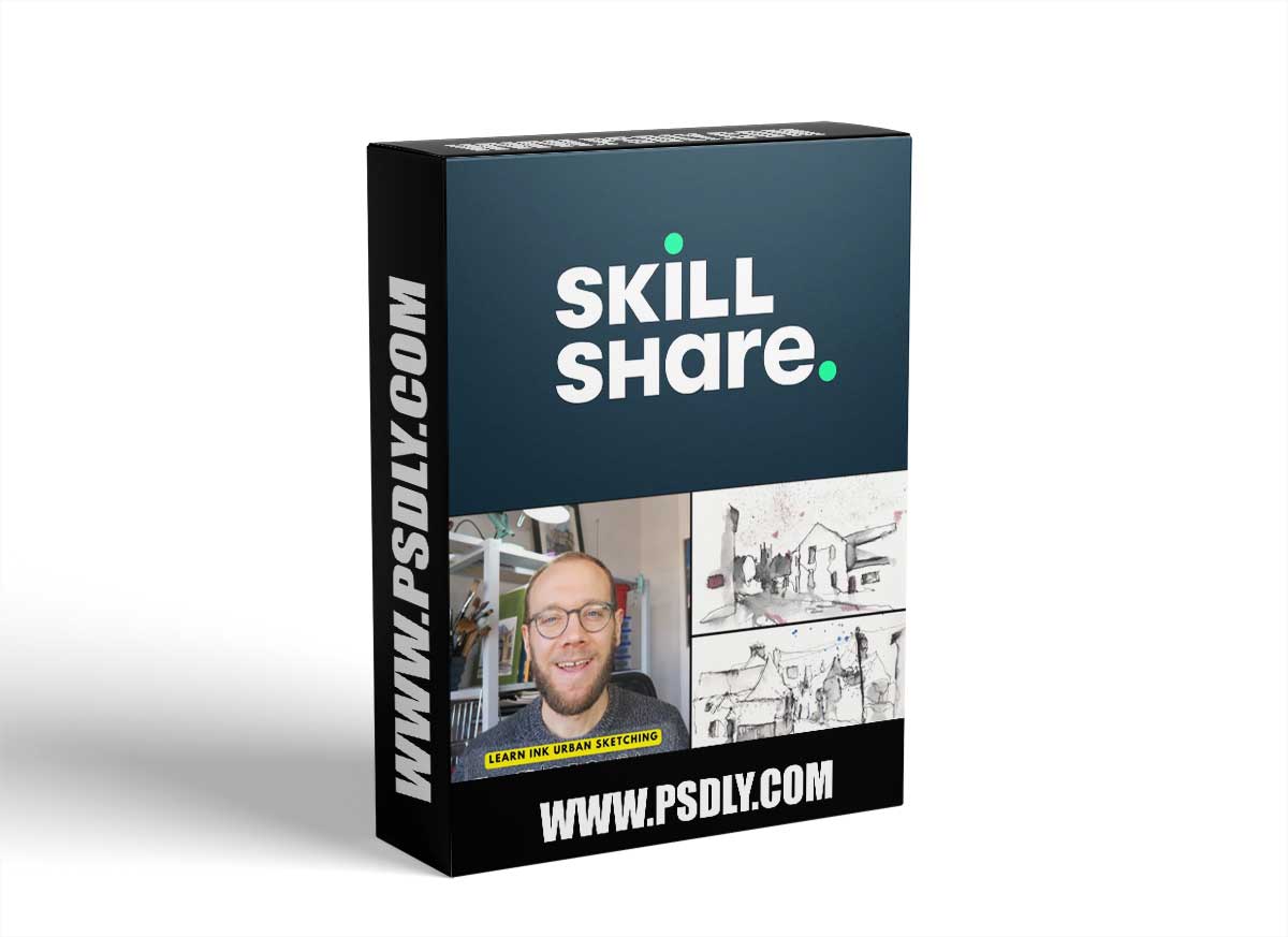 Quick Urban Sketching - Learn to Use Water Soluble Ink in Just Three Steps