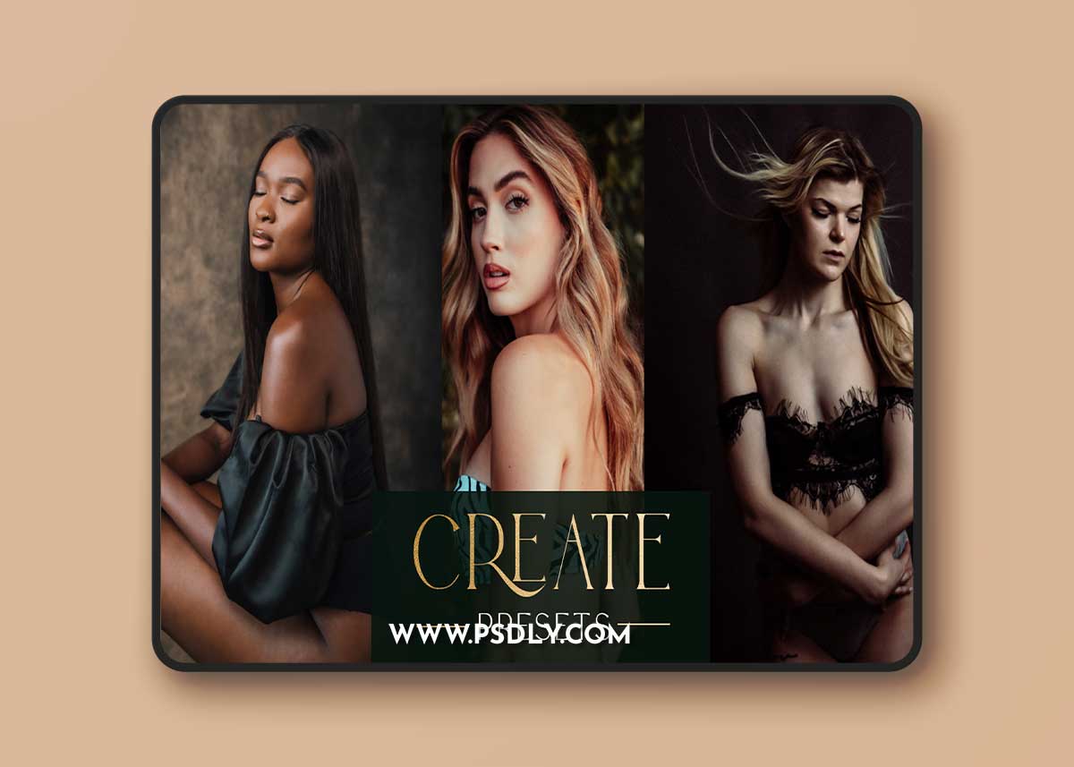 The Portrait Masters - Jasmin Jade Preset Collection: Create Preset Pack by Jasmin Jade