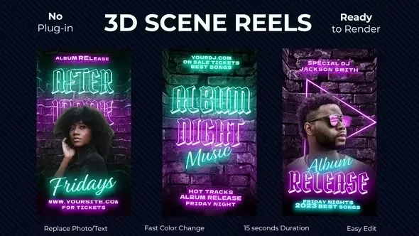 Videohive 3D Instagram Reels 44938769