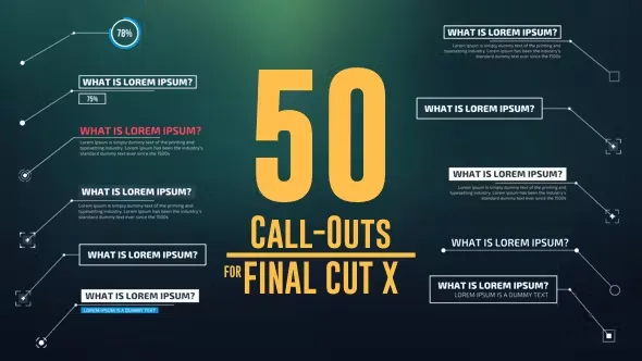 Videohive Call Outs Pack 14531447