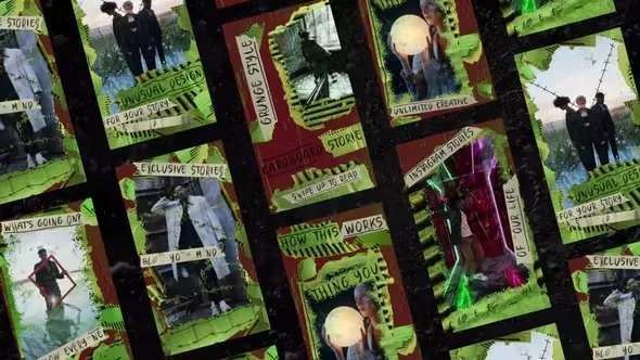 Videohive Cardboard Stories 44653437