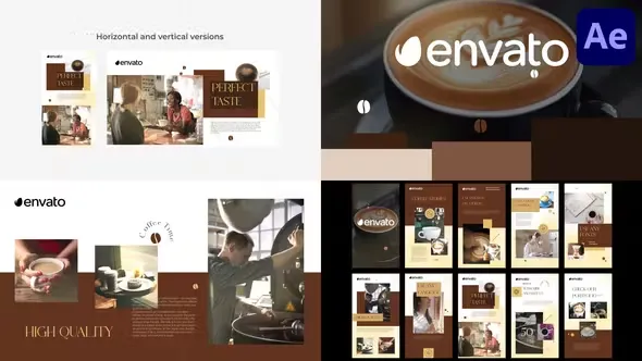 Videohive Coffee Time Slideshow for After Effects 44854248