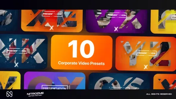 Videohive Corporate Typography Vol. 01 44856665