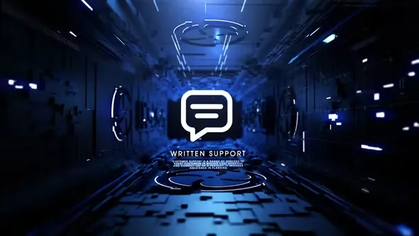 Videohive Data Turbine Tunnel 44766083