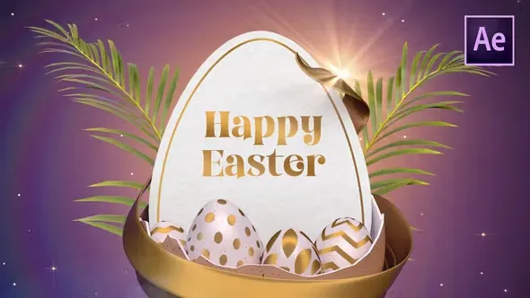 Videohive Easter Egg Greeting 43721780