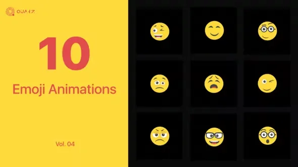 Videohive Emoji Animations Vol. 04 45193811