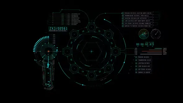 Videohive HUD Info Mechanics 1 44812010