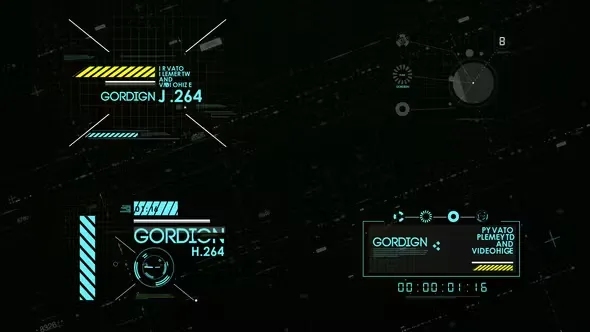 Videohive HUD Technology Title 44936198
