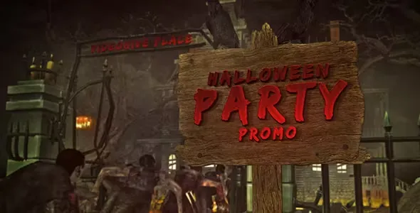 Videohive Halloween Party Promo 18162353