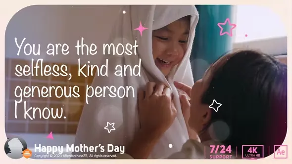 Videohive Happy Mother's Day 44838086