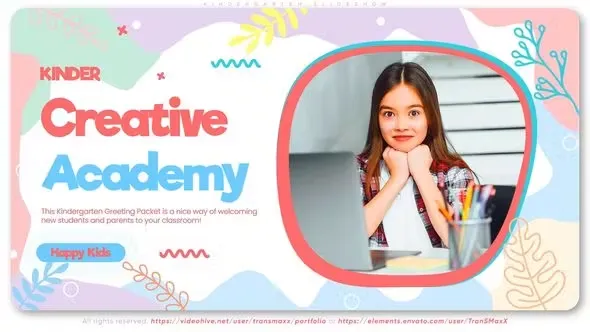 Videohive Kindergarten Slideshow 44721138