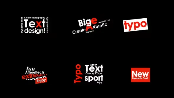 Videohive Kinetic text 44698892