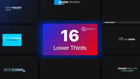 Videohive Lower Thirds Vol. 05 44616362