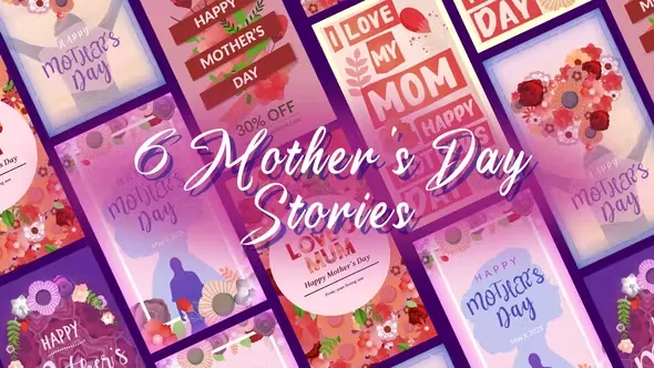 Videohive Mother's Day Stories 44954636