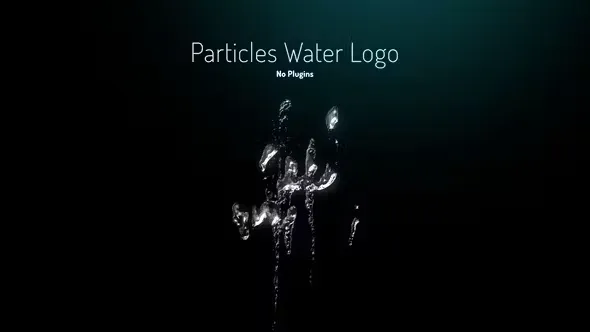 Videohive Particles Water Logo - No Plugins 44762621