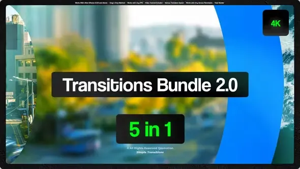 Videohive Transitions Bundle 2.0 44940560