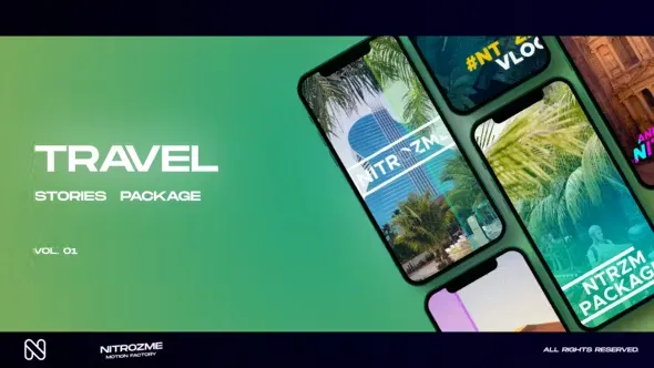 Videohive Travel Stories Vol. 01 45152538