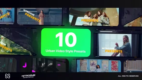 Videohive Urban Typography Vol. 02 44892563