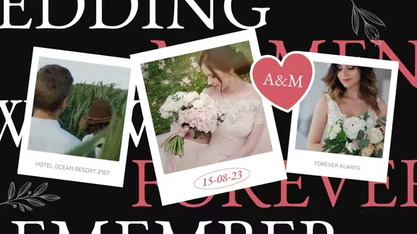 Videohive Wedding Invitation Video Display After Effect Template 44624488