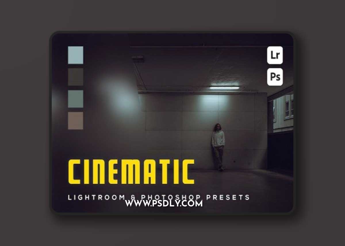 6 Cinematic Lightroom and Photoshop Presets