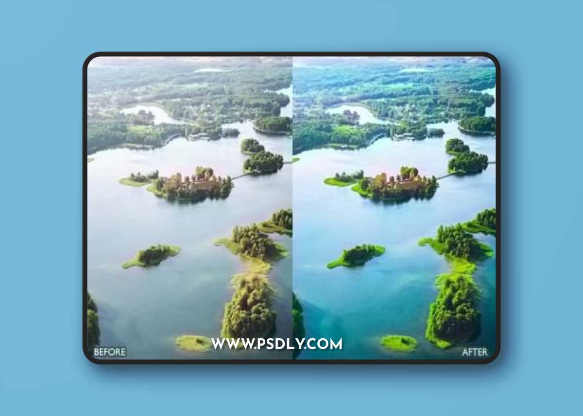 DJI Drone Lightroom Presets For Lightroom and PS