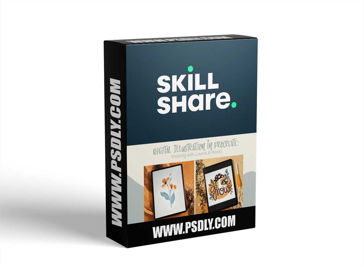 Digital Illustration in Procreate: Working with Layers & Masks