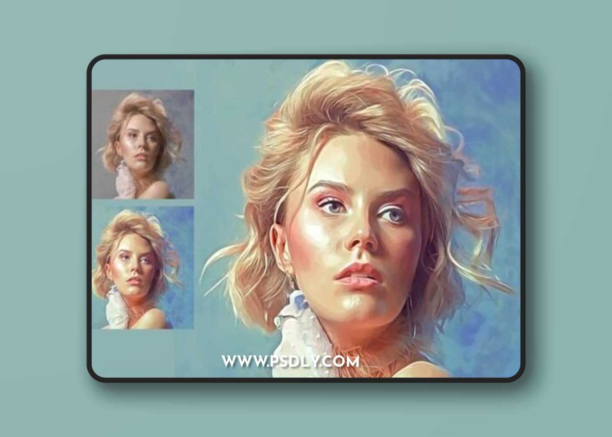 Digital Painting Photoshop Action