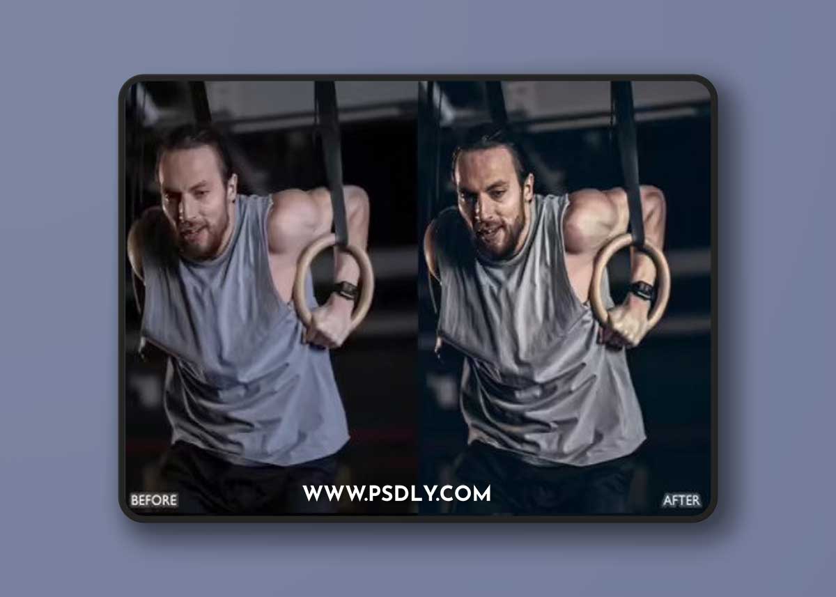 Gym Fitness Lightroom Presets Pack