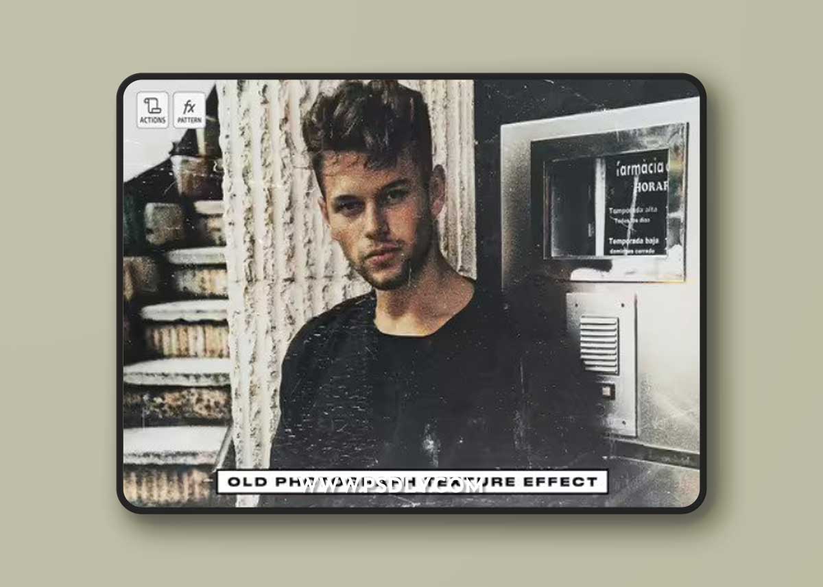 Old Photograph Texture Effect