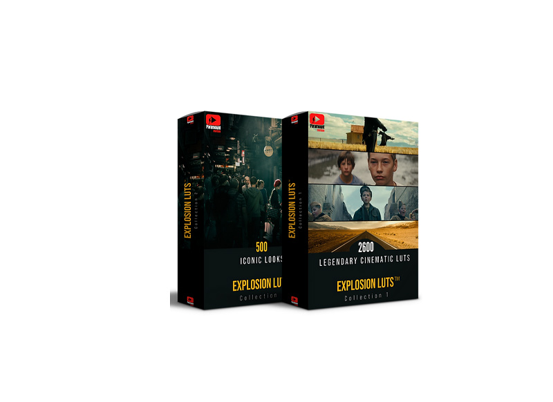 Paramount Motion EXPLOSION™ Cinematic LUTs Collection 1&2