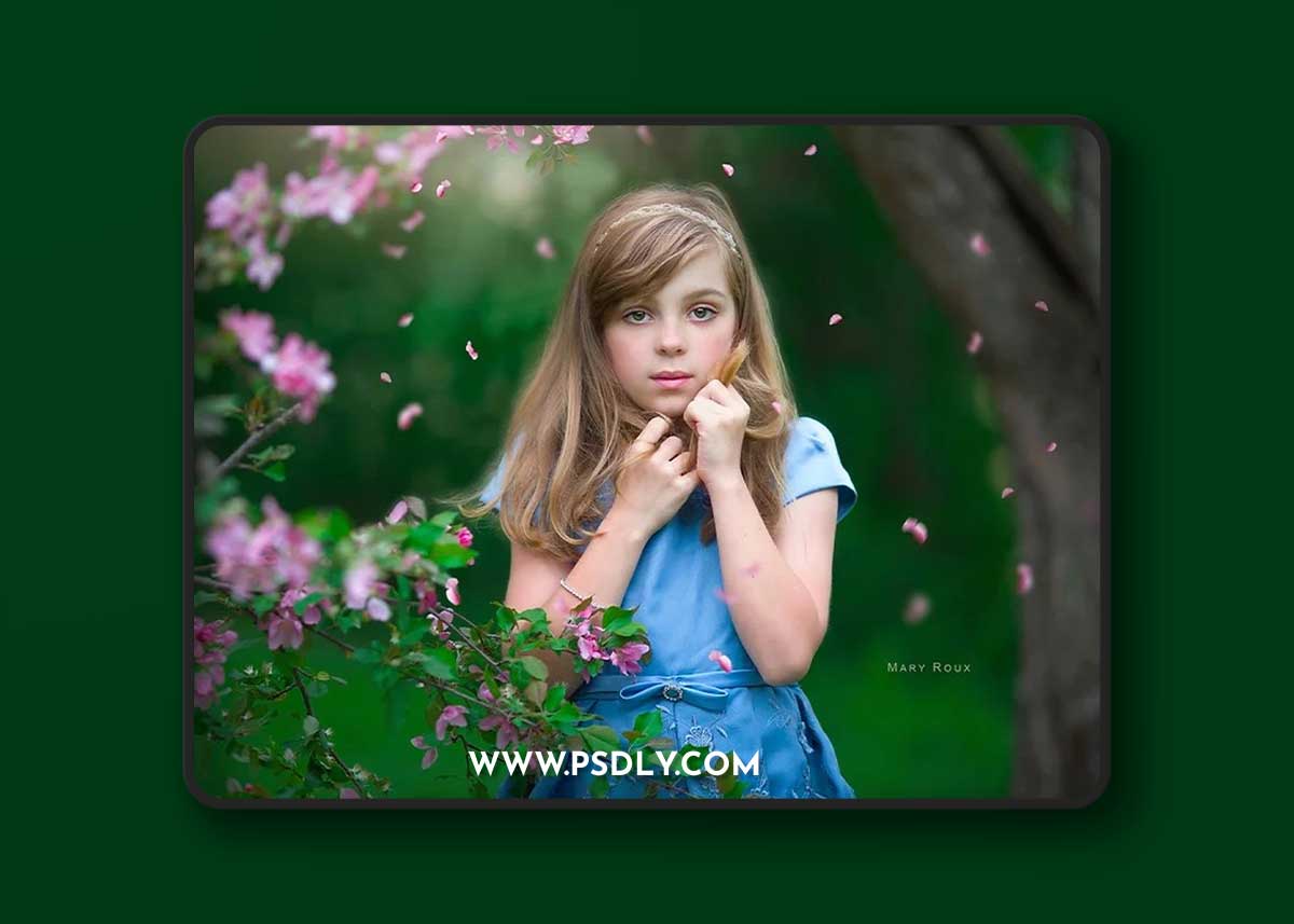Portrait Pizzaz: Botanical Floral & Leaf Overlays