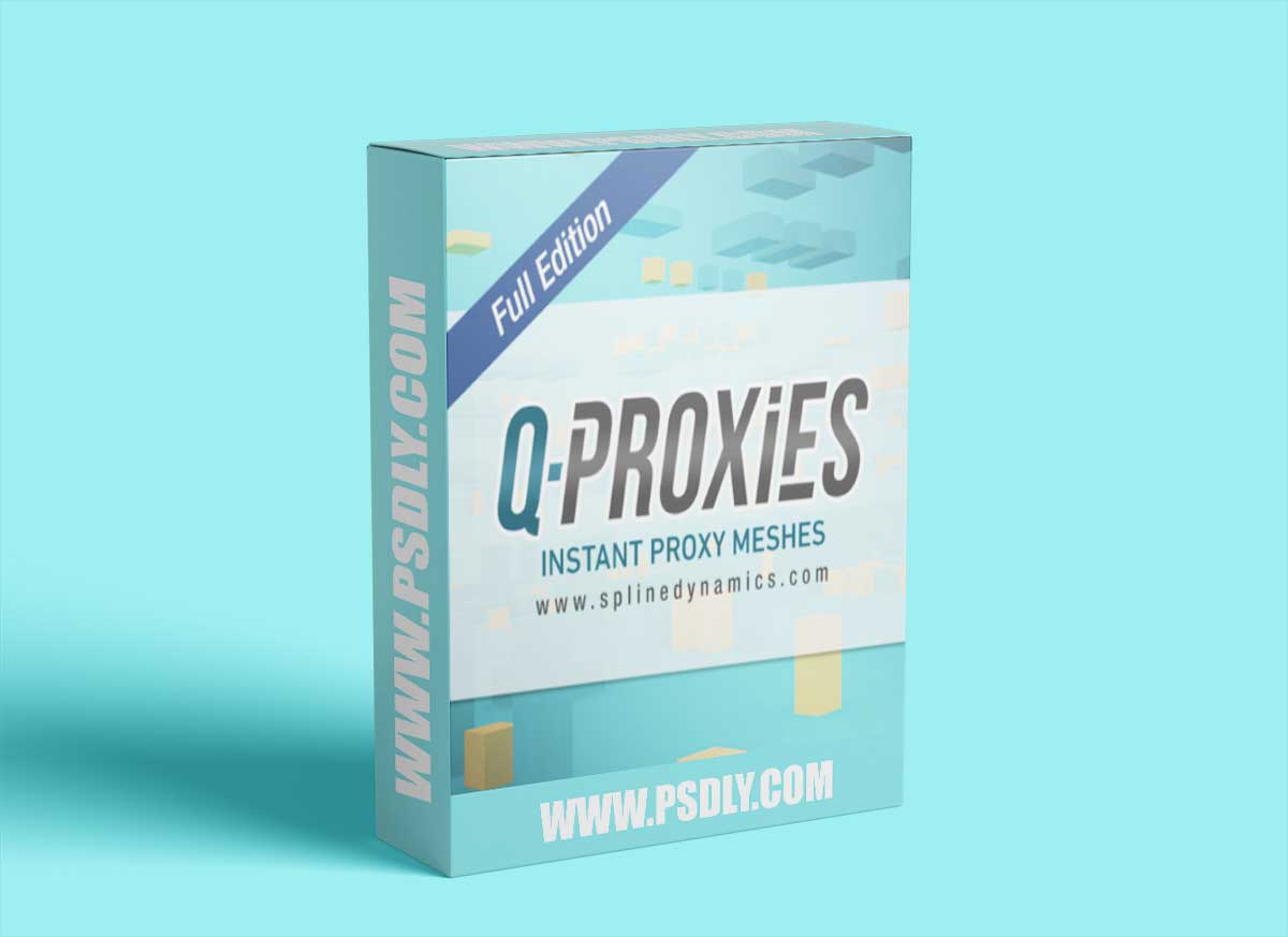 Q-Proxies v1.20 for 3dsMax