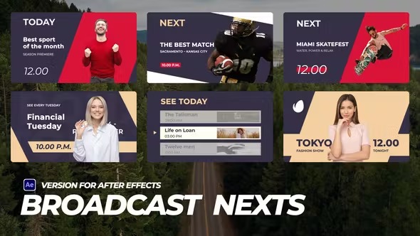 Videohive Broadcast Nexts 45400518