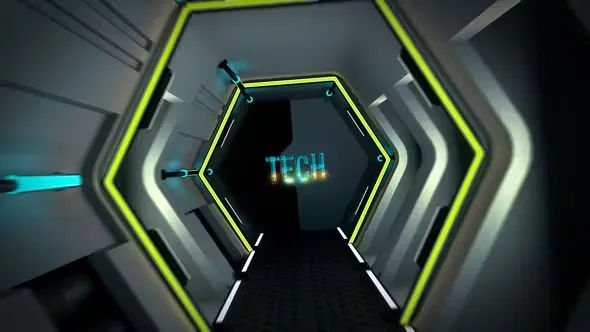 Videohive Corridor Logo Reveal 45273184