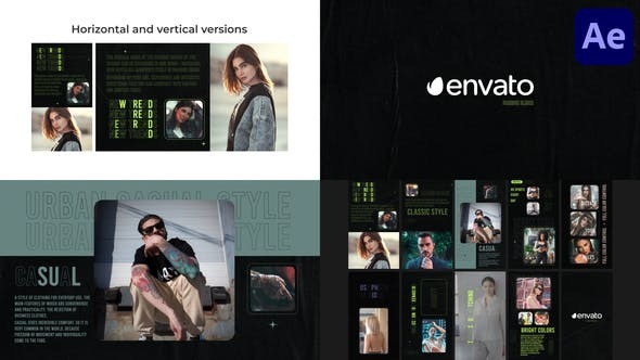 Videohive Fashion Slide And Stories for After Effects 45630146