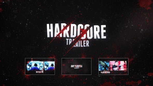 Videohive Hardcore Trailer 12677150