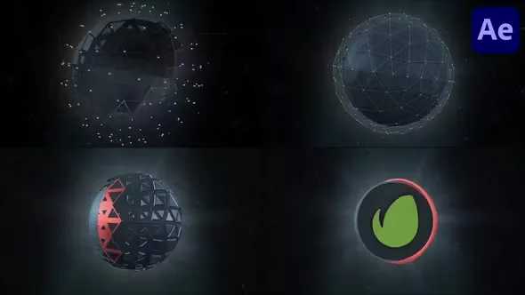 Videohive HiTech Futuristic Ball for After Effects 45261784
