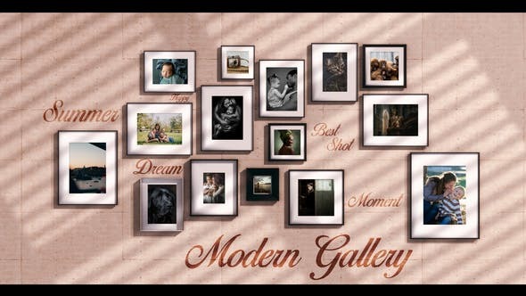 Videohive Modern Album Deco Photo Gallery 45824589
