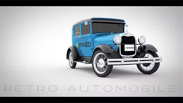 Videohive Retro Automobile Opener 20597008
