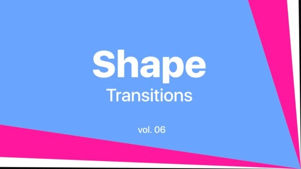 Videohive Shape Transitions Vol. 06 45533001