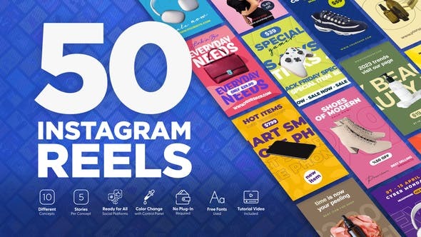 Videohive Shopping Instagram Reels 45535970