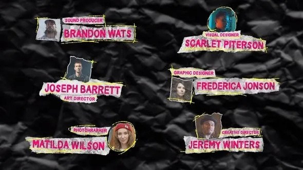 Videohive Stop Motion Lower Thirds 45609804