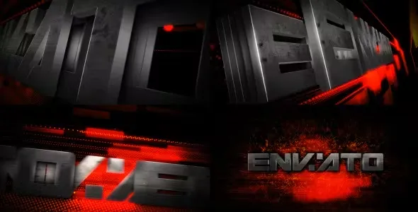 Videohive Transformation Metal Logo 2660858