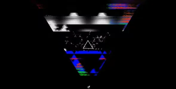 Videohive Triangle Glitch 19901005