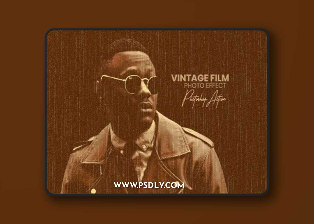 Vintage Film Photoshop Action